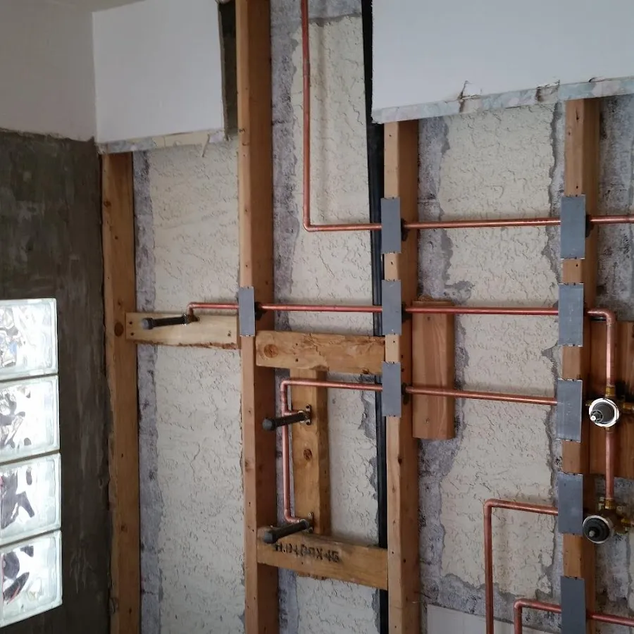 Copper pipe installation for Burst Pipe Repair in Midway City